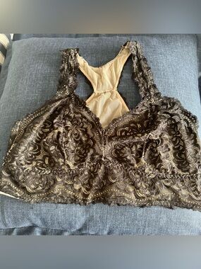 Plus size Torrid black lace brami bralette - 2X